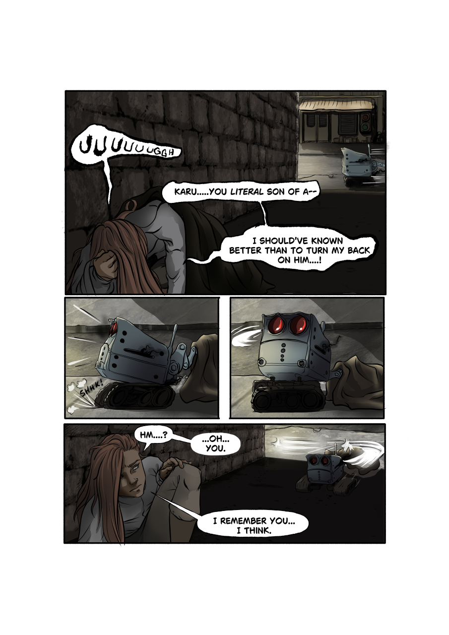 FaerieTales Issue 3, page 01. [Things in the tent get weirder.]