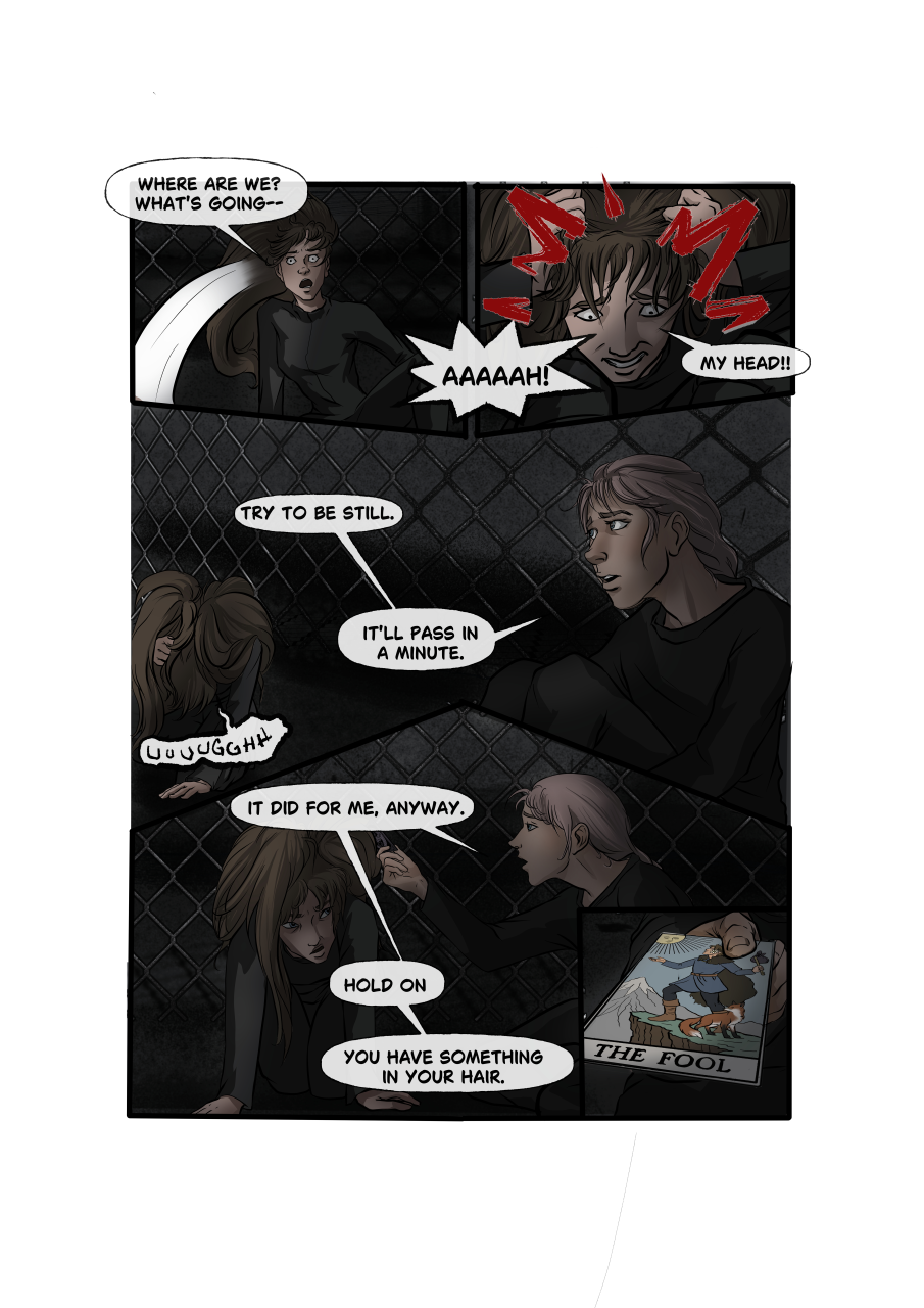 FaerieTales Issue 3, page 04. [Puck wakes up in the alley]