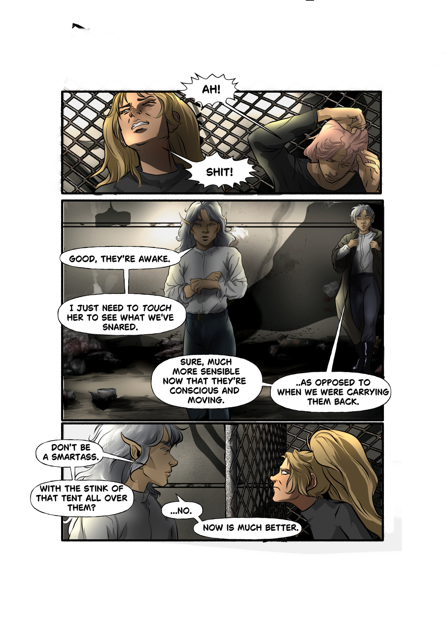 FaerieTales Issue 3, page 06. [Puck wakes up in the alley]
