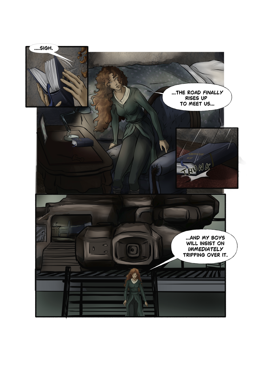 FaerieTales Issue 3, page 11. [Tempers flare]